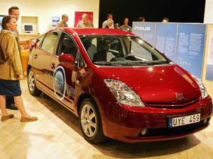 The Toyota Prius HSD (Hybrid Synergy Drive) 