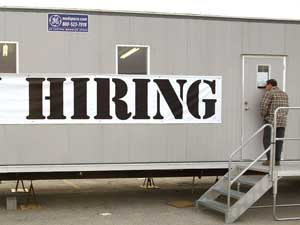 "Now Hiring" 