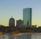 Photo of the Boston skyline 
