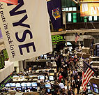 The floor of the New York Stock Exchange 