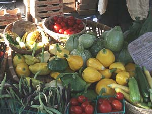 Farm fresh vegetables 