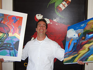 Art consultant Troy Thompsen 