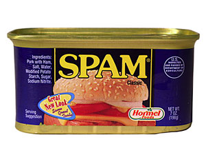 Canned Spam may be a better deal than stock purcha 