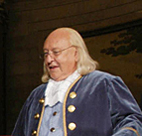 Ben Franklin looking surprisingly good for 300 