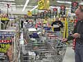 Grocery check-out line