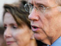 Reid and Pelosi talk to reporters
