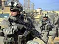 On patrol in Iraq