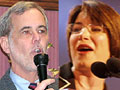 Amy Klobuchar and Ford Bell