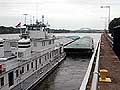 Going through a lock