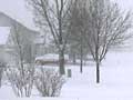 Snowy street