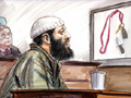 Courtroom drawing