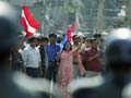 Protesters in Nepal