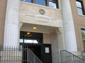 The entrance to Stillwater prison