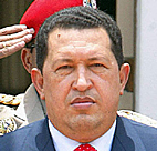 Venezuelan President Hugo Chavez 
