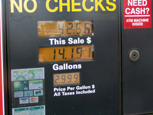 Cutting you off at the pump 