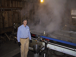Maple Syrup farmer Jon Pryor 