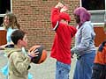 Pelican Rapids kids play with their guests