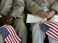 American flags