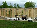 Housing construction in Pelican Rapids
