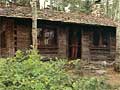 Olson's cabin at Listening Point