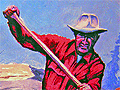 Bob Cary, self-portrait