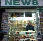 A newsstand in New York City 