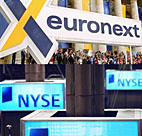 NYSE and Euronext logos 