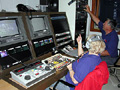 Behind the scenes