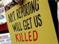 New York Times protest