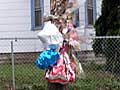 Memorial to a shooting victim