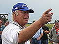 David Fier talks to visitors