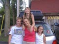 Nanci Olesen with her children