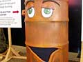 Bernie the burn barrel
