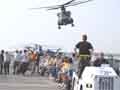 Survivors of Katrina arrive at New Orleans Airport
