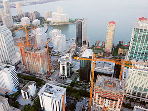 Condos rising in Miami 