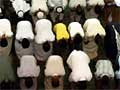 Muslims in prayer