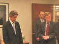 Sen. Coleman with U.N.Ambassador John Bolton.