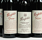 Bottles of Cabernet and Shiraz 