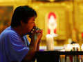 Man praying