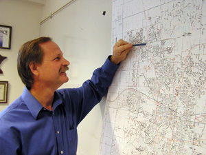 Tony Knauer is Rochester's Transit and Parking Administrator. The city has plans to expand transit by 30 percent in the next five years