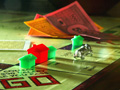 Houses on a Monopoly board
