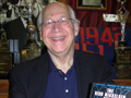 Mikkelsen signs books at Hamline University
