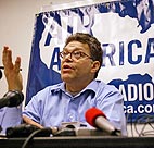 Air America host Al Franken 