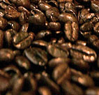 Roasted coffee beans 