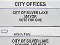 Silver Lake's ballot
