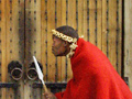 an actor playing Macbeth