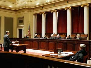 : #Members of the Minnesota Supreme Court hear arguments in the case ...