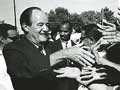 Humphrey on the campaign trail