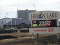 Heron Lake plant  under construction