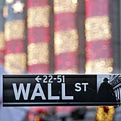 Wall Street sign 